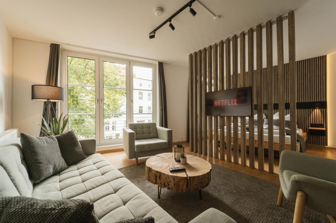 Raum921 - Stilvolles Apartment - Wlan, Tiefgarage, Kueche, Netflix Magdeburg Exterior photo