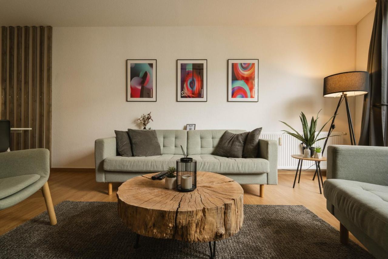 Raum921 - Stilvolles Apartment - Wlan, Tiefgarage, Kueche, Netflix Magdeburg Exterior photo